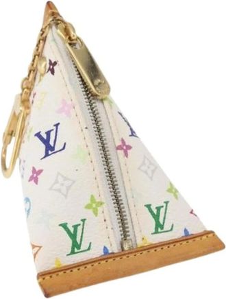 Louis Vuitton Pre-owned Bags, female, White, Size: ONE SIZE Pre-owned Vintage Monogram Multicolor Coin Purse