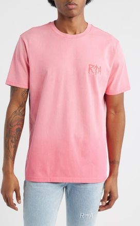 Rta Liam Pink Cyber Metal Logo Graphic T-Shirt at Nordstrom, Size Xxx-Large