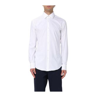 HUGO BOSS Hugo, Formal Shirts, male, White, Size: 4XL Slim Fit Dress Shirt