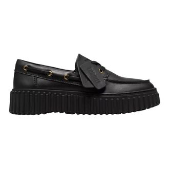 Clarks Torhill Boat - Shoes - Mujer - Negro - 39 1/2 EU