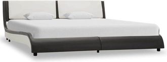 vidaXL Estructura De Cama Gris Y 160 X 200 Cm Cuero Artificial Vidaxl