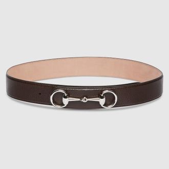Gucci Horsebit 1955 Belt, Size Gucci 100, Brown, Leather