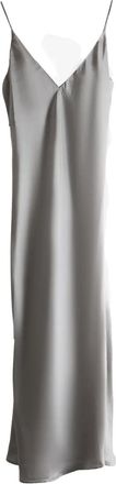 Marc Le Bihan Midi-jurk met V-hals - Grijs