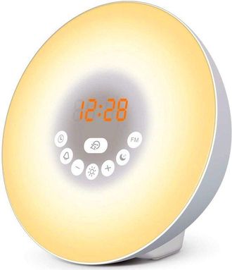 OEM Despertador Con Luz - Simulador Del Amanecer - Con Opci&oacute;n De Apagar La Pantalla - Experimenta Ma&ntilde;anas M&aacute;s Zen - Despertador Con Luz Progresiva