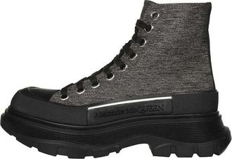 Alexander McQueen (WMNS) Alexander McQueen Tread Slick Boots Brown Black 718369W4US28163