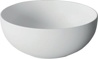 Xenz George Waskom 37x37cm Rond keramiek Glans Wit