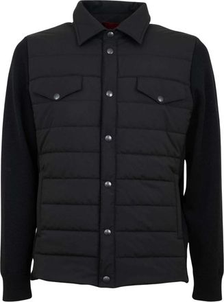 Gran Sasso Jassen - Heren - Winterjassen - Zwart - 4XL - Wol - Jassen