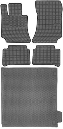 OEM Juego De Alfombrillas De Goma Para Coche Y Maletero Para Mercedes Clase E W212 Familiar (2009-10.2016)