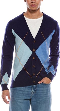 Brodie Argyle Wool & Cashmere-Blend Cardigan