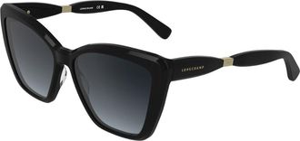Longchamp LO803S 001 Womens Sunglasses Black Size 57