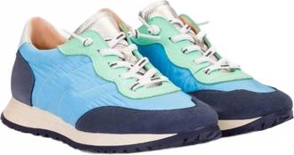 Wonders Womens Towanda 02 Shoe In Baltic/mint