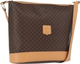 Celine Pre-owned Shoulder Bags, female, Brown, Size: ONE SIZE Pre-owned Vintage Shoulder Bag