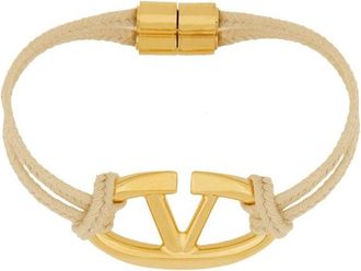 Valentino Garavani VLogo Katoenen Armband