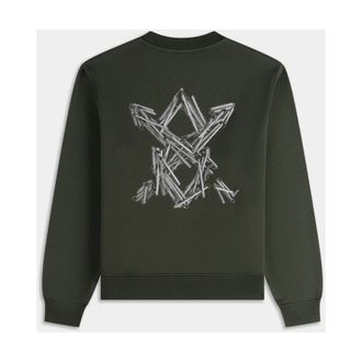 Daily Paper Clothing Uomo, Felpe, Verde, XL, new