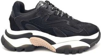 Ash Zwarte leren sneaker Addict - Dames - Sneakers - Zwart - 37 EU - Leer - Schoenen