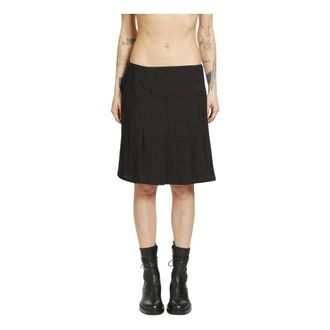 Our Legacy Rokken, Dames, Zwart, XS, Linnen, Girdle Skirt