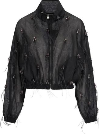 Giuseppe Di Morabito Bomberjack - Dames - Bomber jackets - Zwart - XS - Jassen
