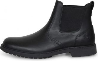 Timberland Stijlvolle Stormbucks Chelsea Boots - Heren - Chelseaboots - Zwart - 43 EU - Leer - Schoenen
