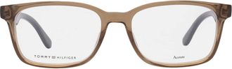 Tommy Hilfiger Demo Rectangular Mens Eyeglasses TH 1487 04C3 53