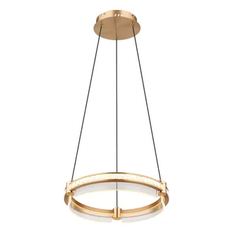 Globo Lighting L&aacute;mpara Colgante - Blondie - Dorado - Metal - &Oslash; 40cm
