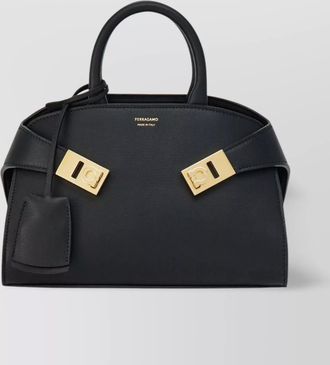 Ferragamo embrace mini sac &agrave; main en cuir