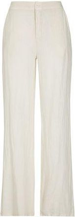 8 by YOOX LINEN HIGH-WAIST WIDE LEG PANTS