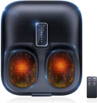 OEM Masajeador De Pies El&eacute;ctrico Shiatsu Con Control Remoto, Compresi&oacute;n De Aire, M&uacute;ltiples Modos, Ideal Para Relajarse En Casa Y En La Oficina, Apto Hasta