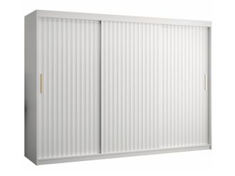 Mirjan24 Armario Hartford 336, Blanco, 200x250x62cm, Puertas De Armario: Correderas, N&uacute;mero De Estantes: 9