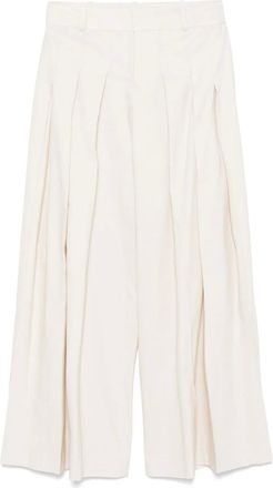 Alice & Olivia Pantaloni Simon a gamba ampia - Toni neutri