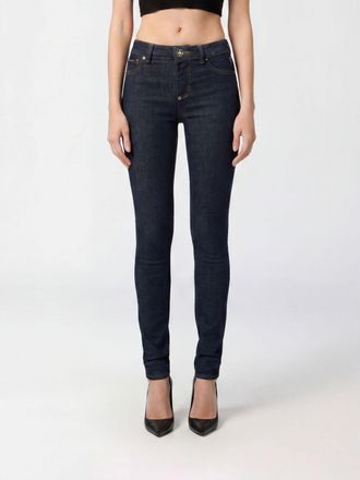 Philipp Plein Jeans skinny fit in denim di cotone