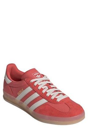 adidas Gazelle Indoor Sneaker in Crew Red/Alumina/Magic Beige at Nordstrom Rack, Size 10.5