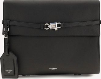 Dolce & Gabbana Calf-leather Shoulder Bag Male UNI