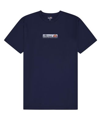 Ellesse T-Shirt ELLESSE, Herren, Gr. L, blau (navy), Obermaterial: 100% Polyester, Rundhals, Shirts T-Shirt, f&uuml;r sportliche Aktivit&auml;ten, sportlicher Stil, aus