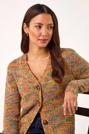 Roman Nep Button Detail Cardigan