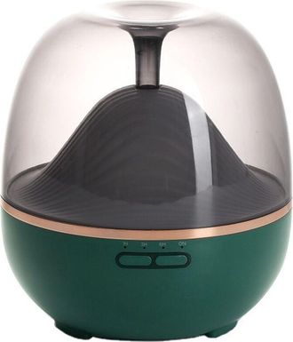 OEM Difusor Ultras&oacute;nico Para Aceites Esenciales Con Mando A Distancia, Luz Led De Colores, Temporizador Y Humidificaci&oacute;n - Verde