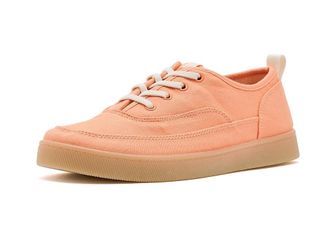 Vionic Cyan Womens Shoes Shell Coral Canvas : 6.5 M, Canvas/Synthetic