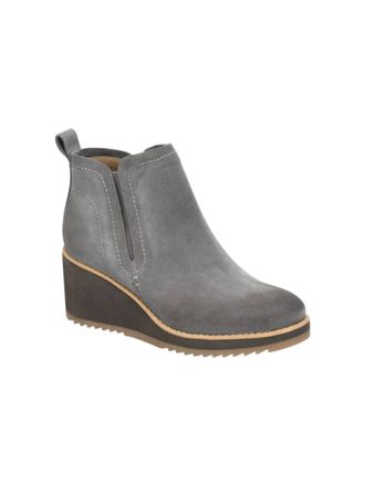 S&ouml;fft Womens Emeree Wedge Boots In Steel