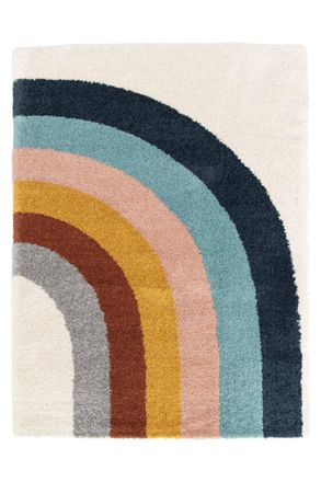 AFK Living Alfombra infantil de pelo alto suave y c&oacute;moda 120 x 170 cm