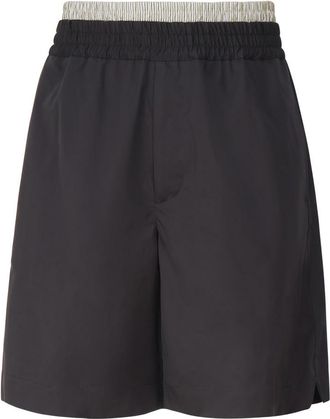 Bottega Veneta Lightweight Cotton Twill Shorts