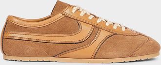 Dries Van Noten Mixed Leather Retro Runner Sneakers