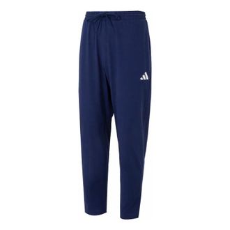adidas Essentials Small Logo Single Pants Asia Sizing Blue JF1108