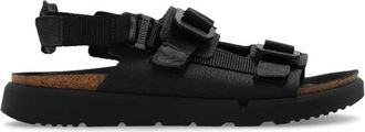 Birkenstock Shinjuku Sandalen - Heren - Sandalen - Zwart - 42 EU - Leer - Schoenen