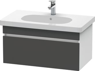 Duravit Duravit - Mueble Bajo Lavabo Durastyle 453x800x398mm Grafito Mate / Blanco Mate