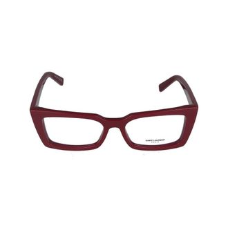 Saint Laurent SL 554 Optical Frame - female - Saint Laurent - Glasses - Red - 54 MM - Accessories