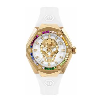 Philipp Plein Horloges - Dames - Horloges - Geel - ONE Size - Accessoires