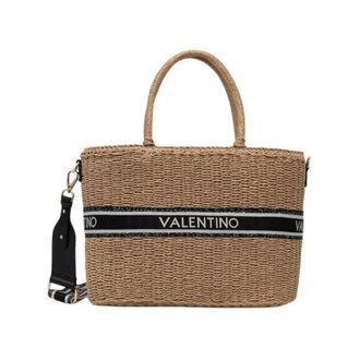 Valentino Dames, Tassen, Beige, Maat: ONE Size Katoen
