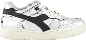 Diadora Metallic Dames Sneakers - Dames - Sneakers - Grijs - 37 EU - Schoenen