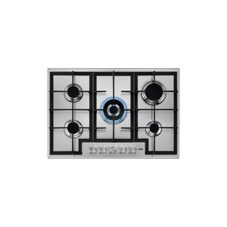 AEG Placa De Cocina Aeg Hgb75400sm Plata