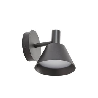 Lucande Lucande L&aacute;mpara De Pared Led Exterior tabena En Negro Aluminio