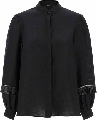 Kiton Fringed Shirt